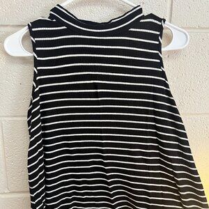 Flowy Striped Tank Blouse